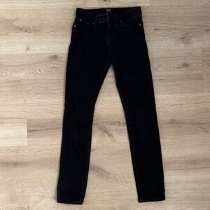 GAP Stretch Super Skinny Black Jeans